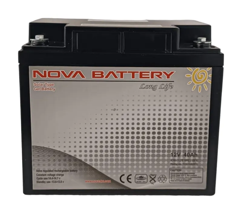 Nova SSGB-4012 solar jel akü ürün görseli