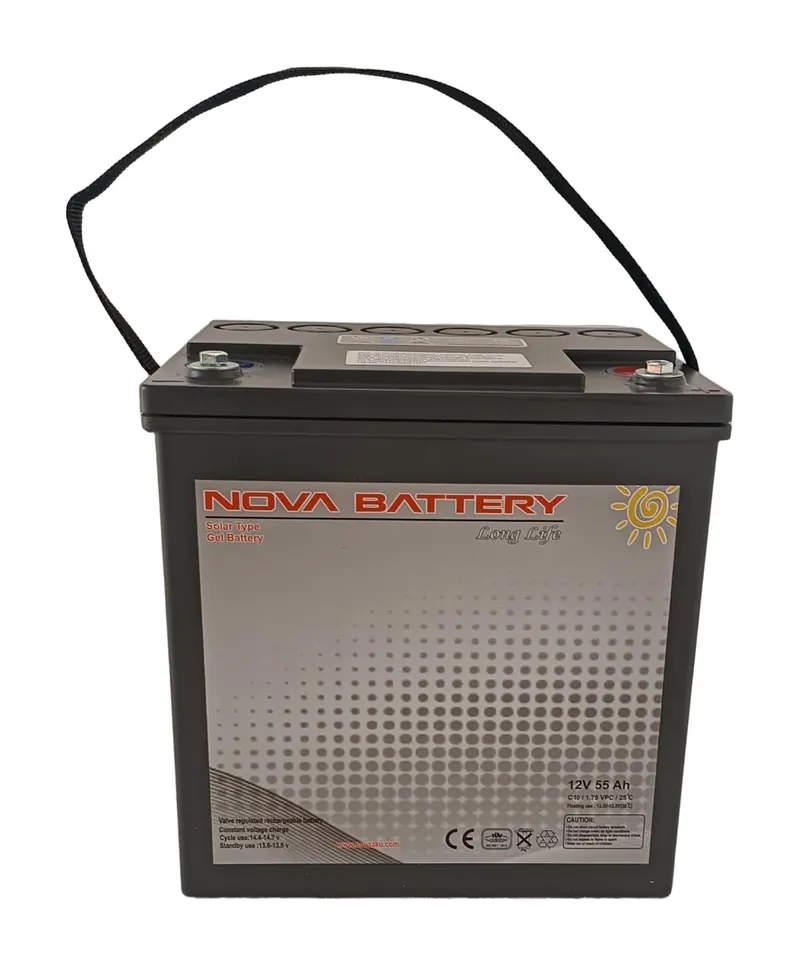 Nova SSGB solar jel akü ailesi grup görseli